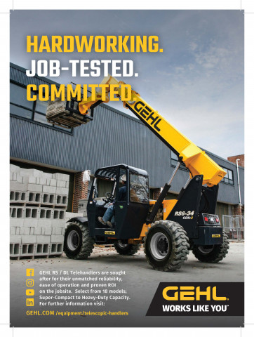 GEHL TH Full Page Print Ad